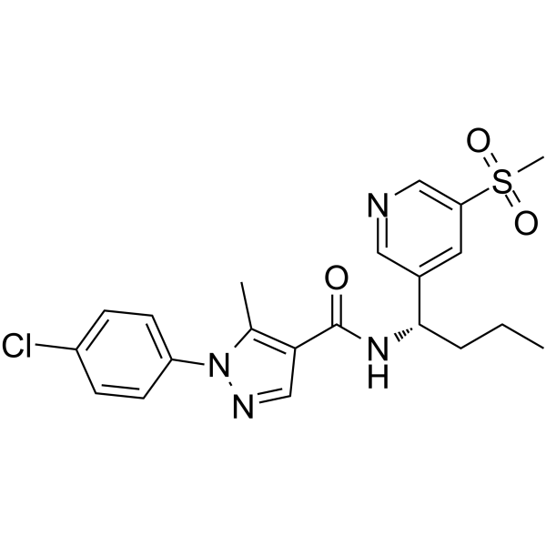 CCR1 antagonist 6 Chemical Structure