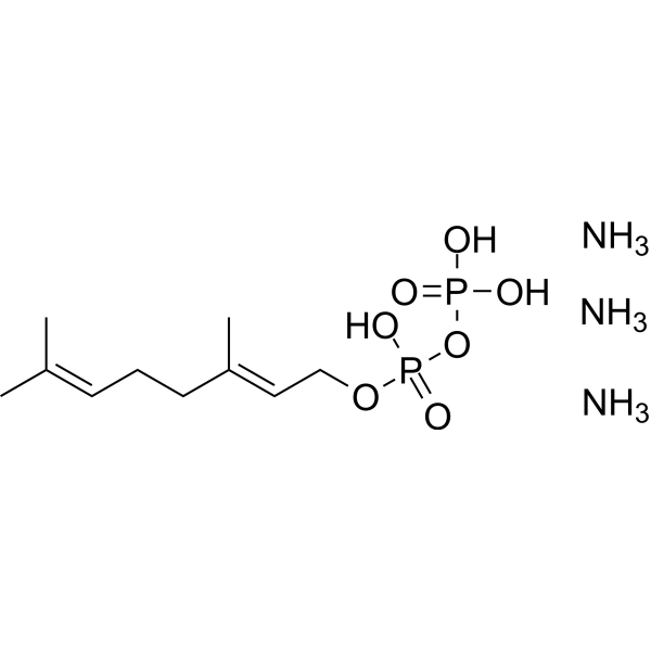 Geranyl diphosphate triammonium Chemical Structure