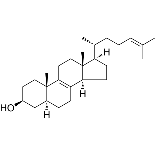 Zymosterol Chemical Structure
