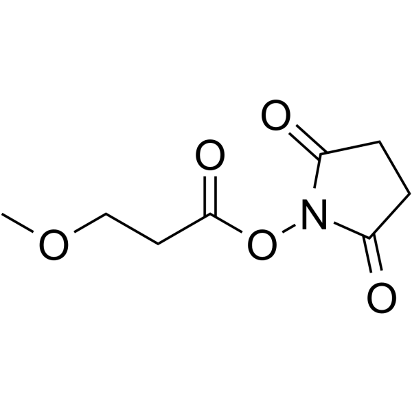 m-PEG1-NHS ester Chemical Structure