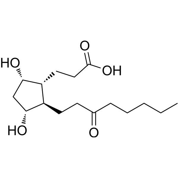 5,7-<em>Dihydroxy</em>-11-ketotetranorprostanoic acid