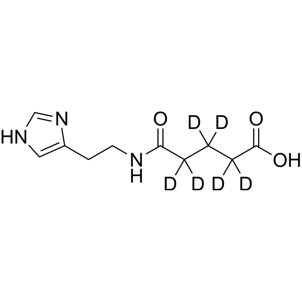 Ingavirin-d<sub>6</sub> Chemical Structure