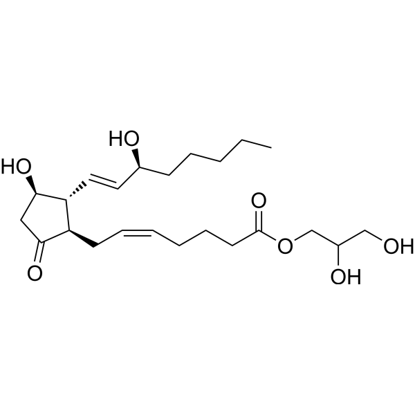 Prostaglandin <em>E2</em>-1-glyceryl ester