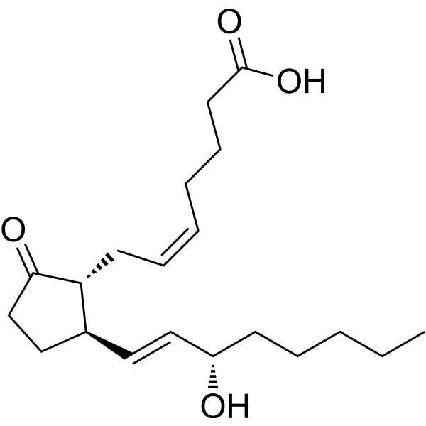 11-Deoxy Prostaglandin E2 Chemical Structure