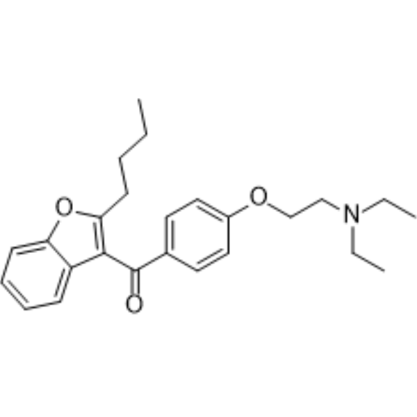 Deiodoamiodarone Chemical Structure