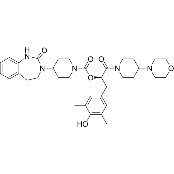 CGRP antagonist 2 Chemical Structure
