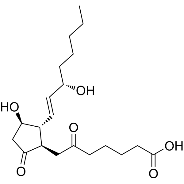 6-Keto-PGE1 Chemical Structure