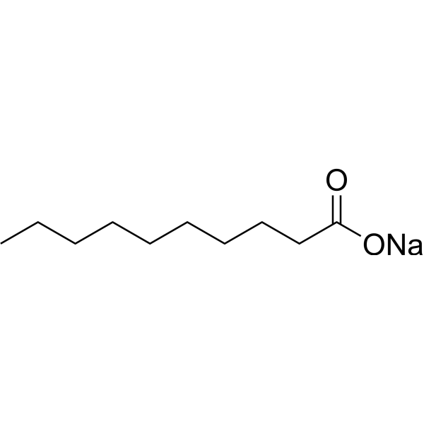 Decanoic acid sodium Chemical Structure