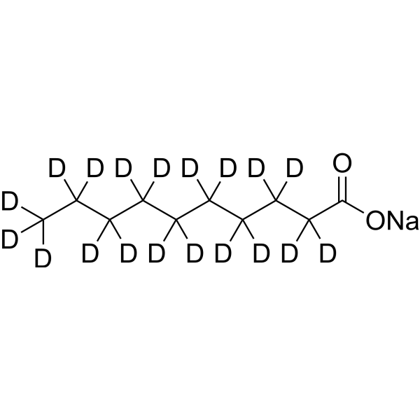 Decanoic acid-<em>d</em>19 sodium
