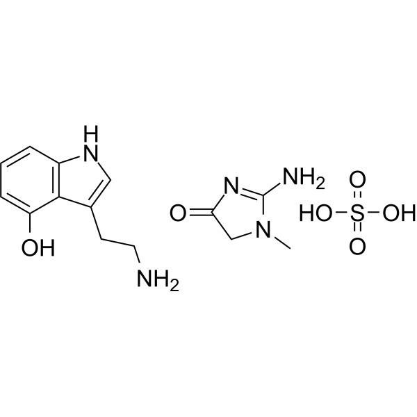 4-Hydroxytryptamine creatinine sulfate Chemical Structure