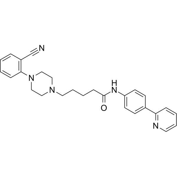 Dopamine D3 receptor ligand-1 Chemical Structure