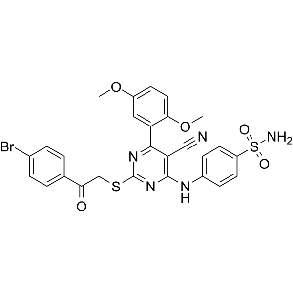 Carbonic anhydrase inhibitor 12 Chemical Structure