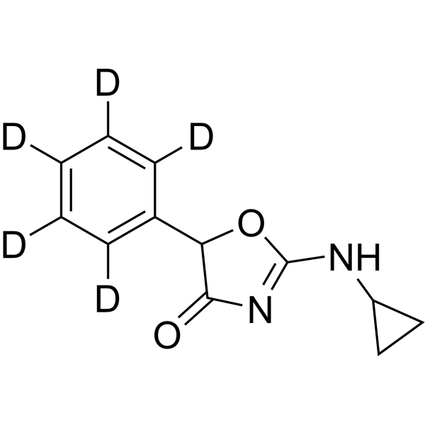 Cyclazodone-d<sub>5</sub> Chemical Structure