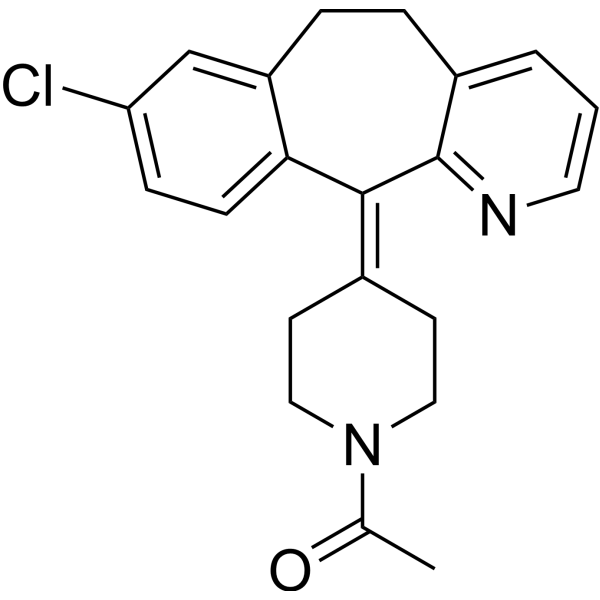 N-Acetyldesloratadine Chemical Structure