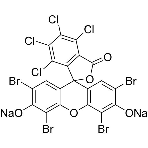 Phloxine B Chemical Structure
