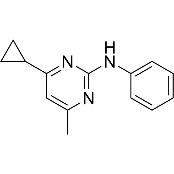 Cyprodinil (Standard) Chemical Structure