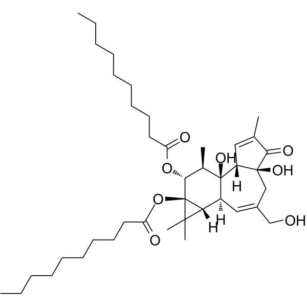 4α-Phorbol 12,13-didecanoate Chemical Structure