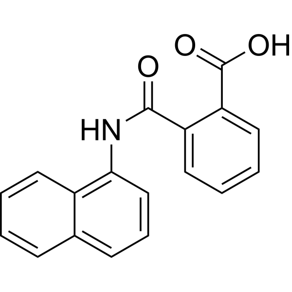 N-1-Naphthylphthalamic acid Chemical Structure