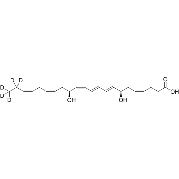 Maresin 1-d<sub>5</sub> Chemical Structure
