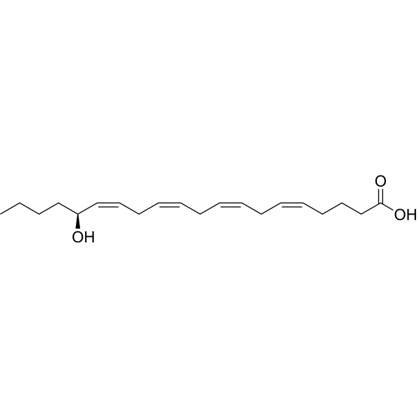 16(S)-HETE Chemical Structure