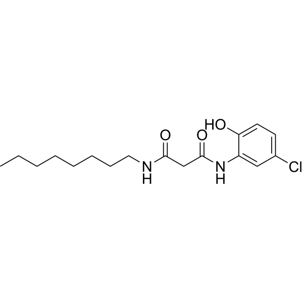 <em>N</em>'-(<em>5</em>-Chloro-2-hydroxyphenyl)-<em>N</em>-octylpropanediamide