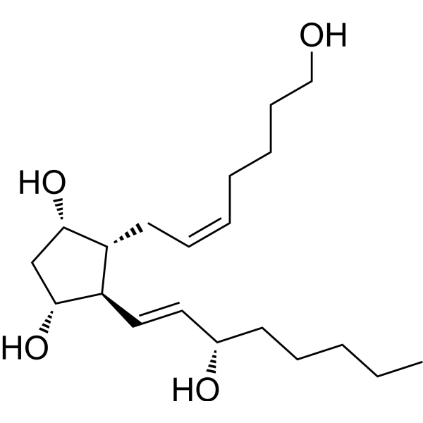 Prostaglandin F2α alcohol Chemical Structure