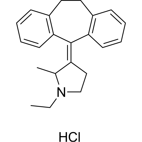 Piroheptine hydrochloride Chemical Structure