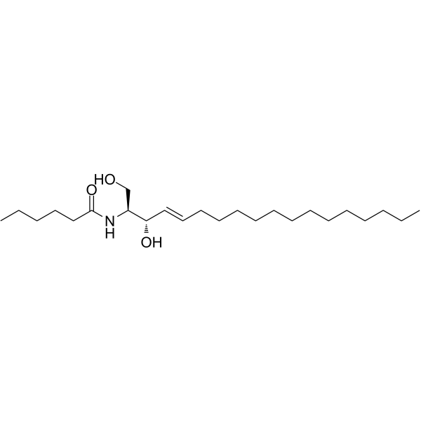 C6 L-threo Ceramide Chemical Structure