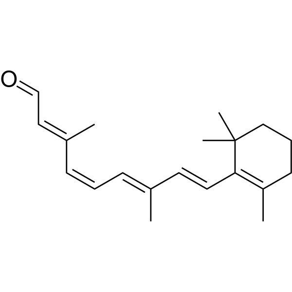 11-cis-Retinal Chemical Structure