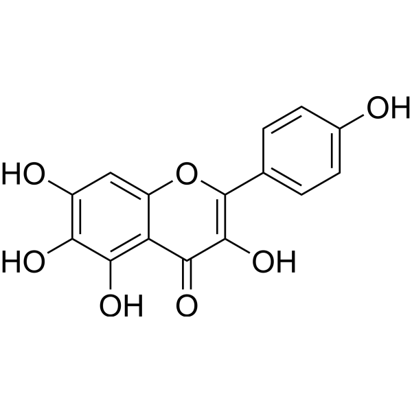6-Hydroxykaempferol Chemical Structure