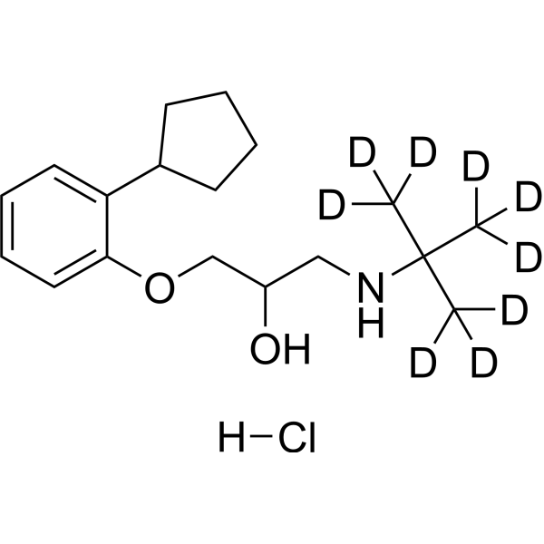 (±)-<em>Penbutolol</em>-d9 hydrochloride