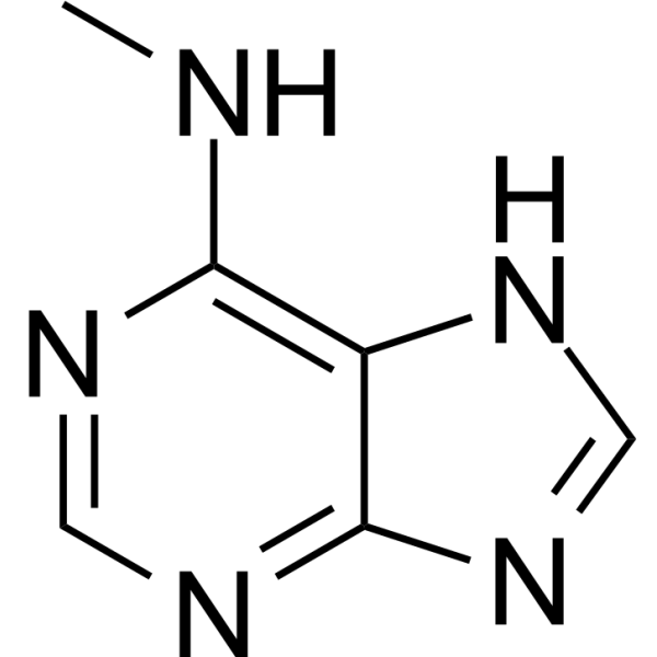 N6-Methyladenine Chemical Structure