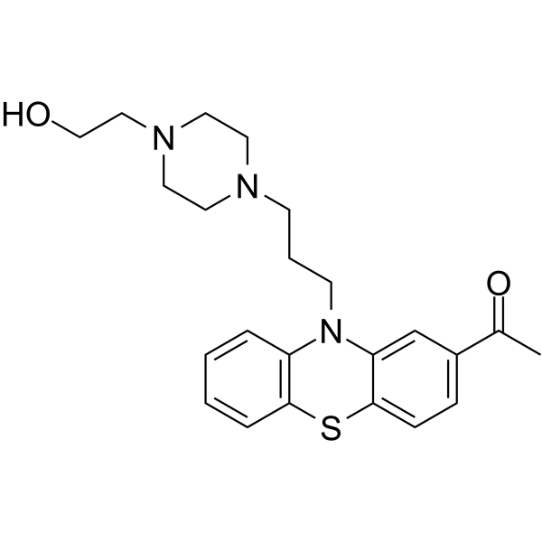 Acetophenazine Chemical Structure