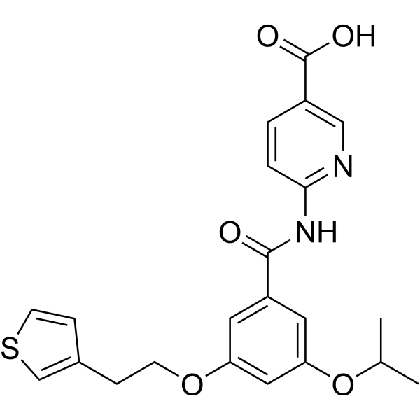 Glucokinase activator 6 Chemical Structure