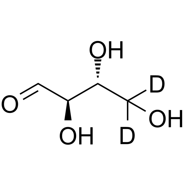 D-Erythrose-d2 Chemical Structure