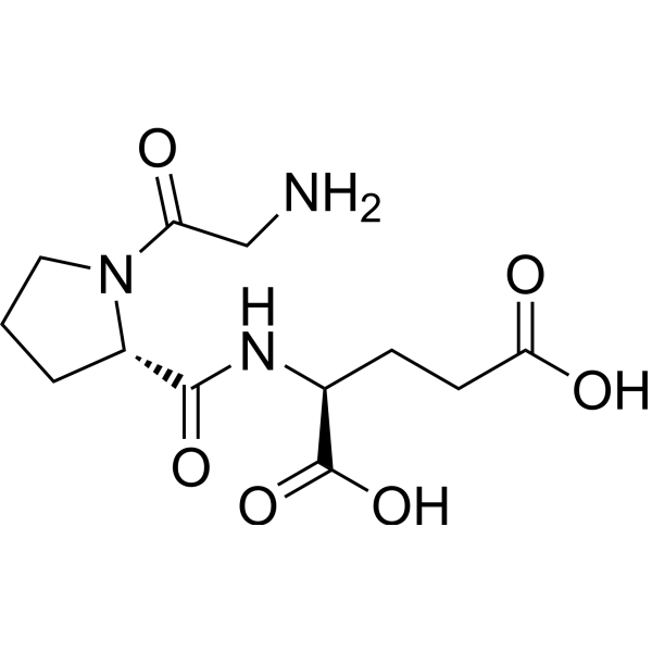 Gly-Pro-Glu Chemical Structure