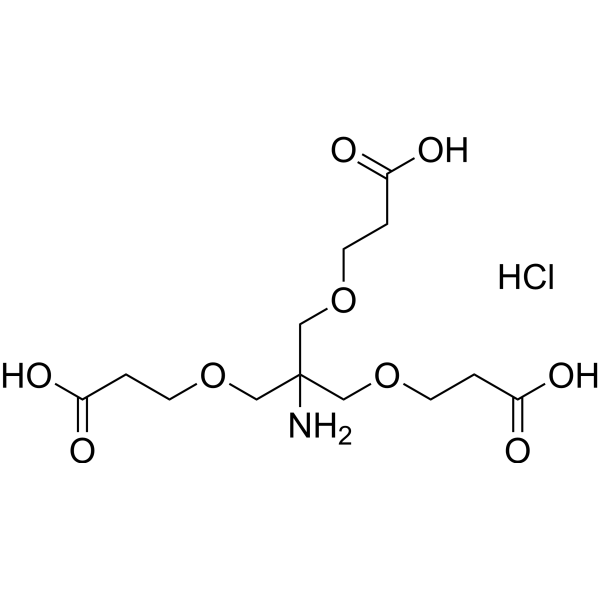 Amino-Tri-(carboxyethoxymethyl)-methane hydrochloride Chemical Structure