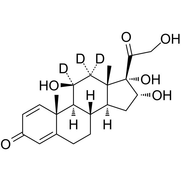 16<em>α</em>-Hydroxyprednisolone-d<em>3</em>