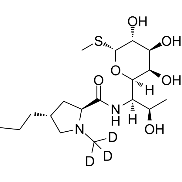 Lincomycin-d<sub>3</sub> Chemical Structure