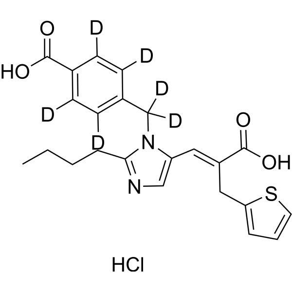 Eprosartan-<em>d</em>6 hydrochloride