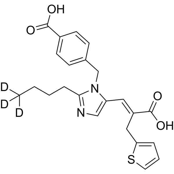 Eprosartan-d<sub>3</sub> Chemical Structure