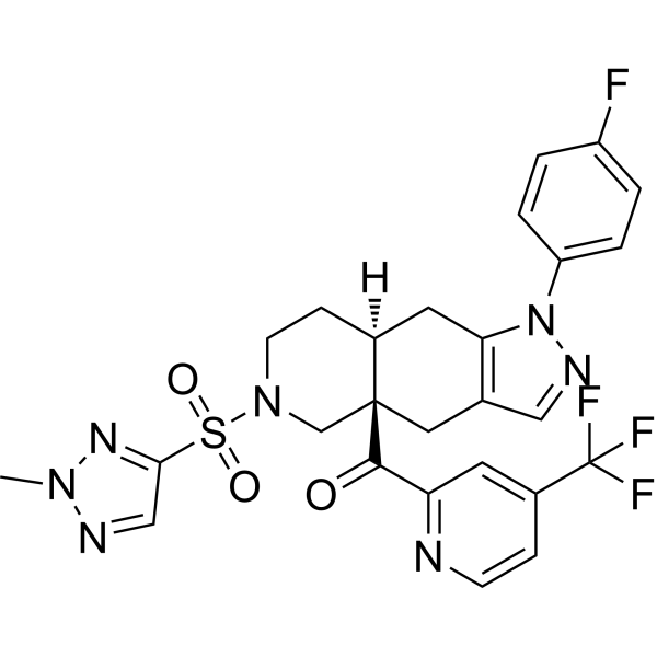 Exicorilant Chemical Structure