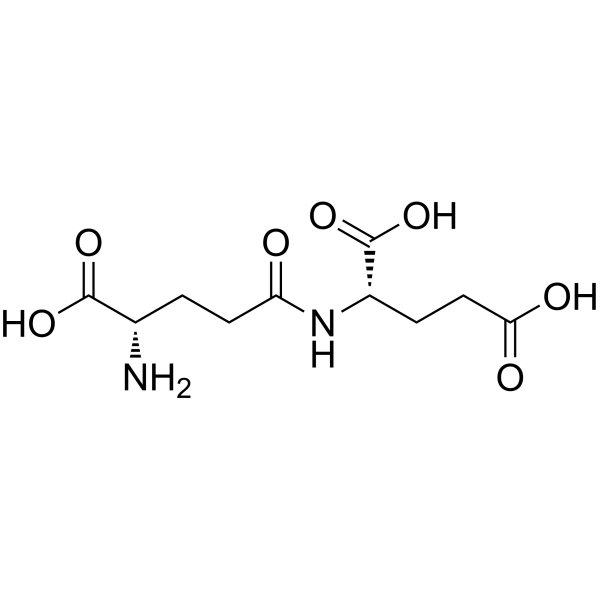 L-γ-Glutamyl-L-glutamic acid Chemical Structure