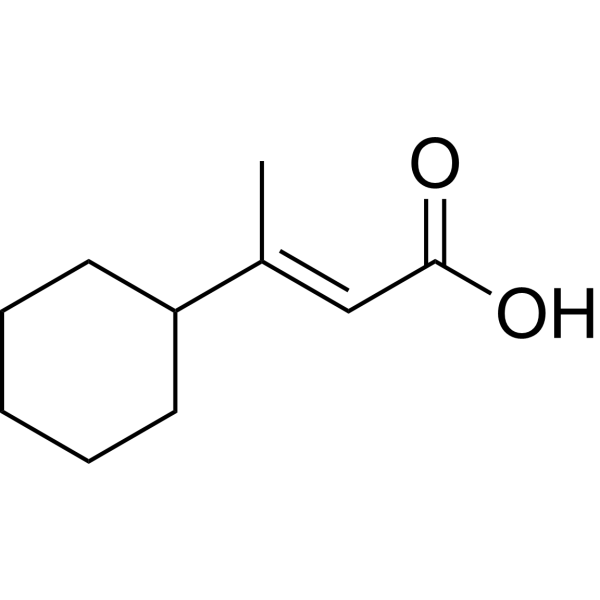 Cicrotoic acid Chemical Structure