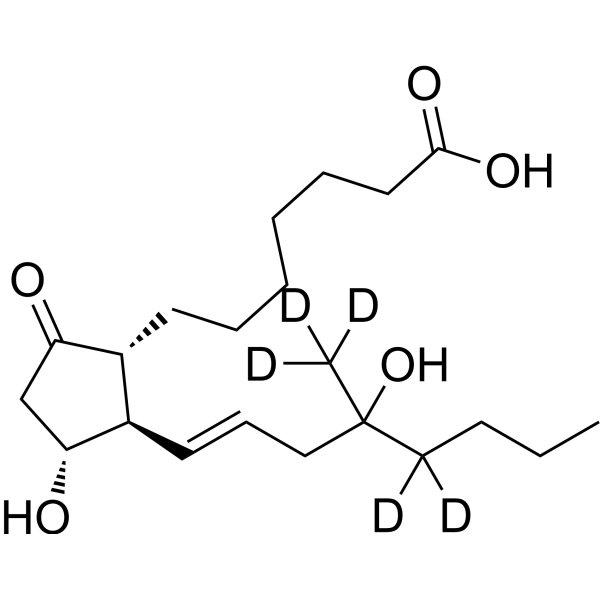 Misoprostol acid-d5 Chemical Structure