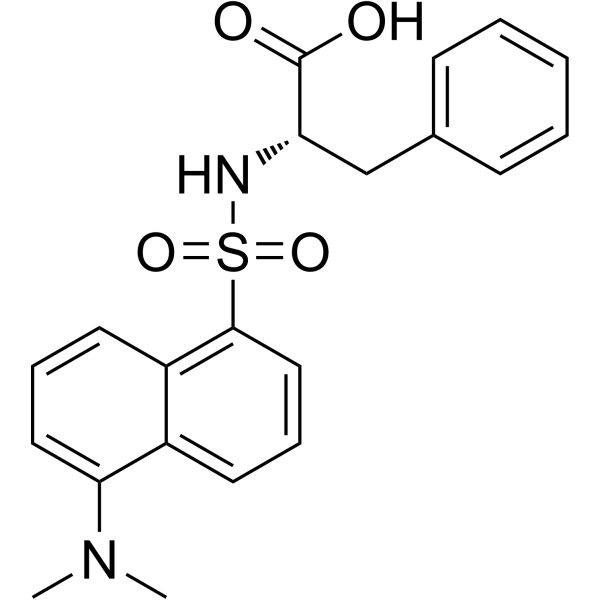 Dansylphenylalanine Chemical Structure