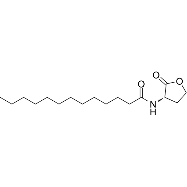 N-Tridecanoyl-L-homserine lactone Chemical Structure