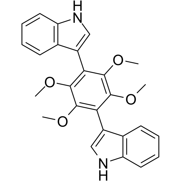 Asterriquinol D dimethyl ether Chemical Structure