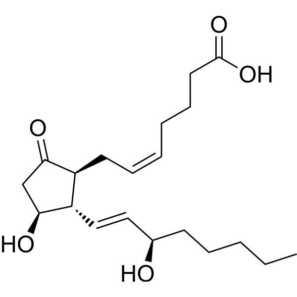 ent-Prostaglandin E2 Chemical Structure