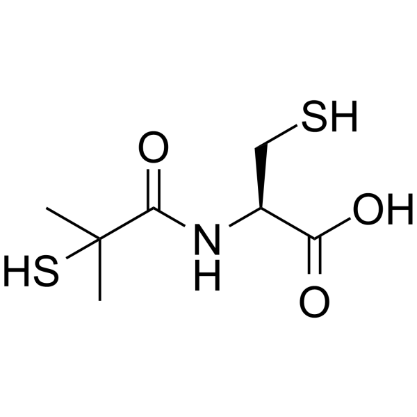 Bucillamine Chemical Structure